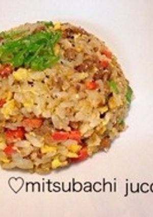 めんつゆで簡単♡納豆チャーハン-レシピのメイン写真