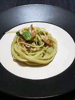 アボカドと桜エビの冷製パスタ-レシピのメイン写真