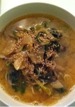簡単！カブときのこの味噌ラーメン(20)-レシピのメイン写真
