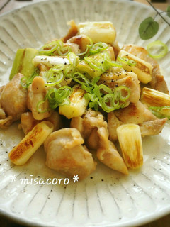 m白ネギと鶏の焼き鳥風-レシピのメイン写真