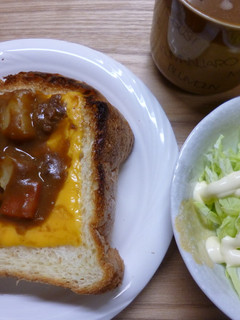 カレートースト-レシピのメイン写真