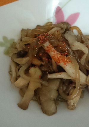 きのこと白滝の甘辛炒め-レシピのメイン写真