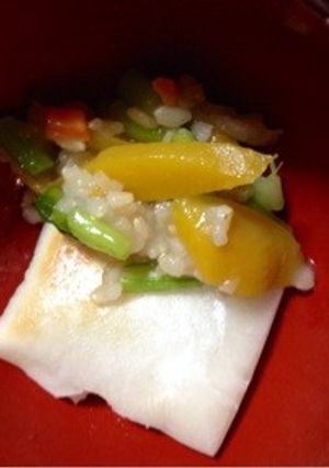 玄米雑炊( 硬め)-レシピのメイン写真