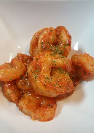 超簡単!!えびのケチャップ炒め-レシピのメイン写真