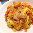 子供に大人気!海老と卵の炒飯