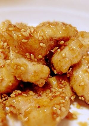 甘辛でうまうま♡鶏胸肉の唐揚げ☆☆☆☆☆-レシピのメイン写真