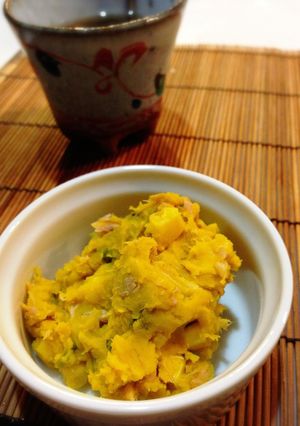 卵・乳製品なしでも旨い♪かぼちゃサラダ-レシピのメイン写真