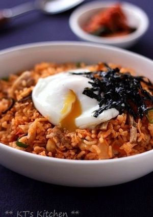 鶏ごぼうのキムチ焼き飯-レシピのメイン写真