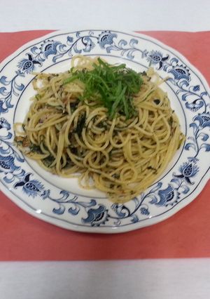 大葉のスパゲッティ-レシピのメイン写真
