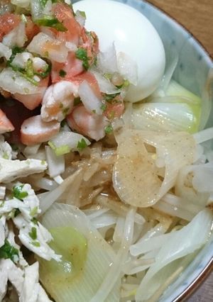 メキシカンな油そば-レシピのメイン写真