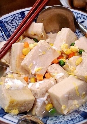 優しい甘さの高野豆腐-レシピのメイン写真