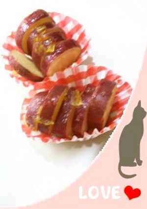 冷凍お弁当お野菜おかず:ジャム&おいも-レシピのメイン写真