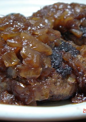 秘密のハンバーグ～玉ねぎソース編～-レシピのメイン写真