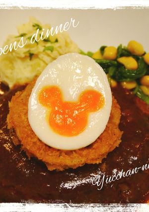 お弁当に♡ミッキーシェイプのゆで卵-レシピのメイン写真