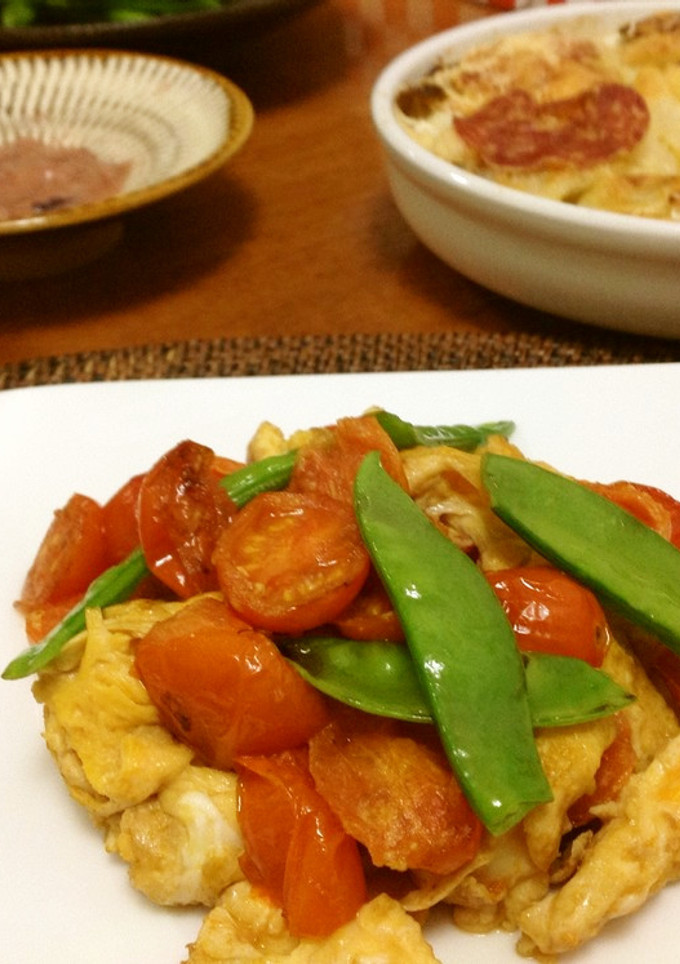 トマトと卵の中華炒め-レシピのメイン写真