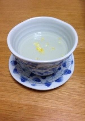 柚子香る生姜入り片栗粉くず湯-レシピのメイン写真