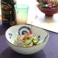 รูปของ 麦酒進む♥砂肝ときゅうりのナムル