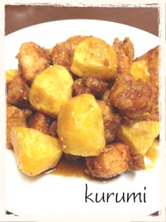 ♥超簡単☆鳥肉とじゃがいもの甘辛♥-レシピのメイン写真