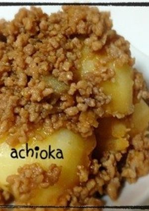 じゃがいものそぼろ煮-レシピのメイン写真