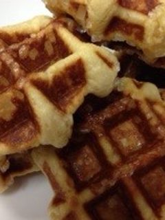 冷めてもサクサクしっとり♥︎ワッフル-レシピのメイン写真
