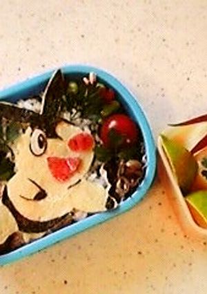 ポケットモンスター☆ポカブのキャラ弁☆☆-レシピのメイン写真