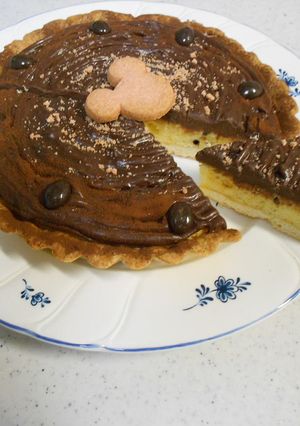 バレンタインのチョコタルト-レシピのメイン写真