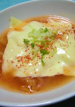 レンジで簡単❤キムチーズ餅❤-レシピのメイン写真