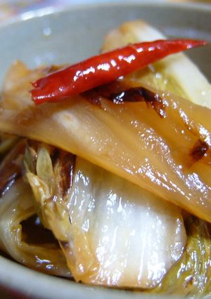 干して焼いて☆白菜の中華風漬け-レシピのメイン写真