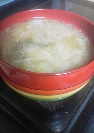 ✿レタスのお味噌汁✿-レシピのメイン写真