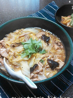 15分で◎鶏と白菜のオイスターソース煮◎-レシピのメイン写真