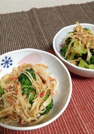ブロッコリーとカニカマ和風デリ＊醤油麹＊-レシピのメイン写真