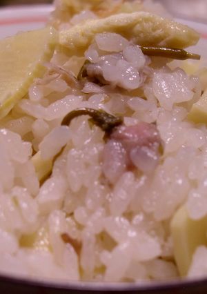 桜入り筍ご飯-レシピのメイン写真