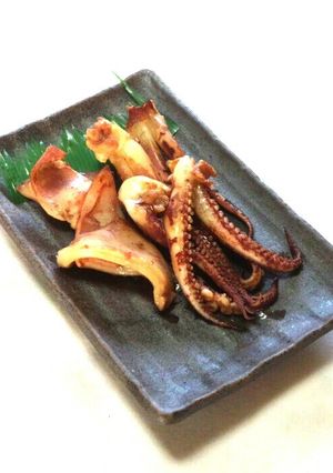 甘辛生姜味ないか焼き-レシピのメイン写真