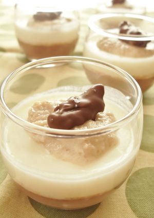 くるみソース✿　チョコ＆チーズプリン-レシピのメイン写真