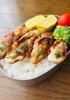 大葉とハムのちくわ天弁当-レシピのメイン写真