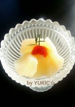 洋梨のコンポート-レシピのメイン写真