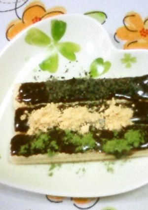 和三色チョコかけウェハース★☆★☆-レシピのメイン写真