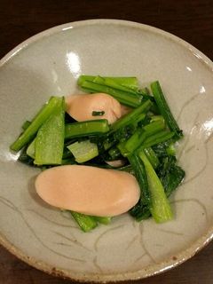 小松菜と魚肉ソーセージの炒め物-レシピのメイン写真