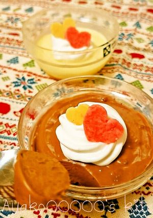 チーズ風味？ヘルシーミルクチョコムース-レシピのメイン写真