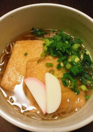 顆粒だしの素で♡温かいお蕎麦-レシピのメイン写真