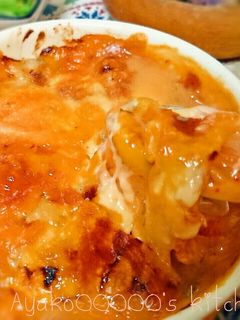 お餅消費♪とろ~り餅キムチーズグラタン♪-レシピのメイン写真