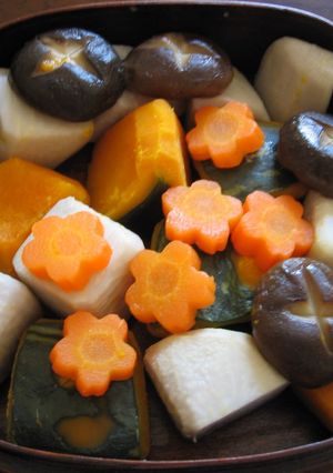 お花見弁当3段目 いろいろ煮物-レシピのメイン写真