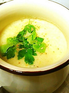 ミキサーで簡単♪牛乳で作るビシソワーズ-レシピのメイン写真