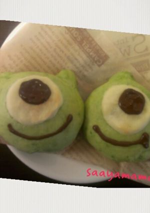 簡単マイクのキャラパン-レシピのメイン写真