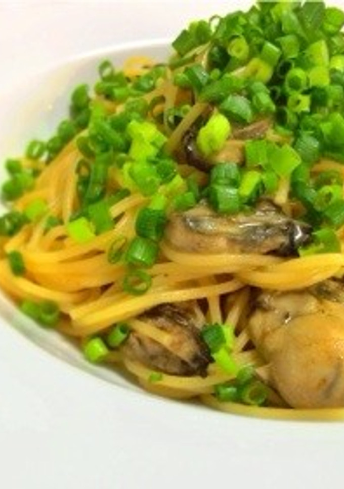 ぷりぷり牡蠣の和風パスタ-レシピのメイン写真