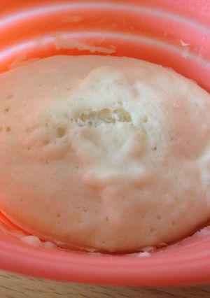 離乳食に★材料３つでレンジ蒸しパン★-レシピのメイン写真