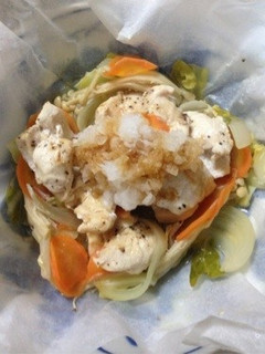 鶏むね肉でヘルシー☆野菜蒸し-レシピのメイン写真