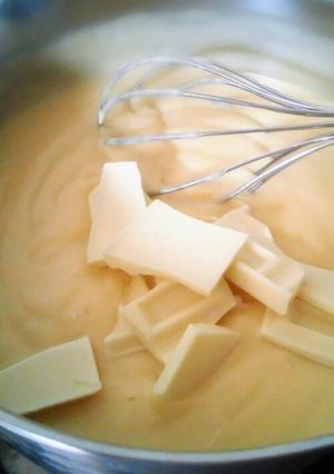 ホワイトチョコのカスタードクリーム-レシピのメイン写真