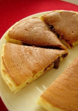 板チョコパンケーキ-レシピのメイン写真
