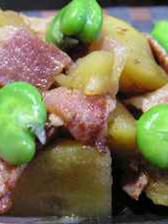 そら豆とジャガイモの煮物-レシピのメイン写真